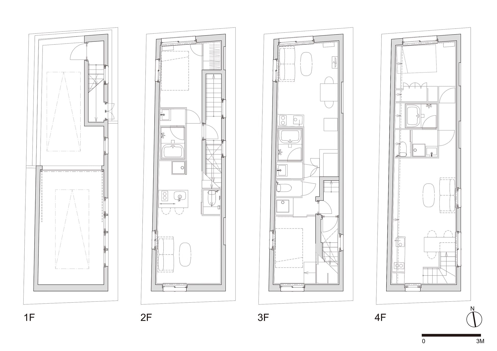 东京极简混凝土公寓丨日本东京-32
