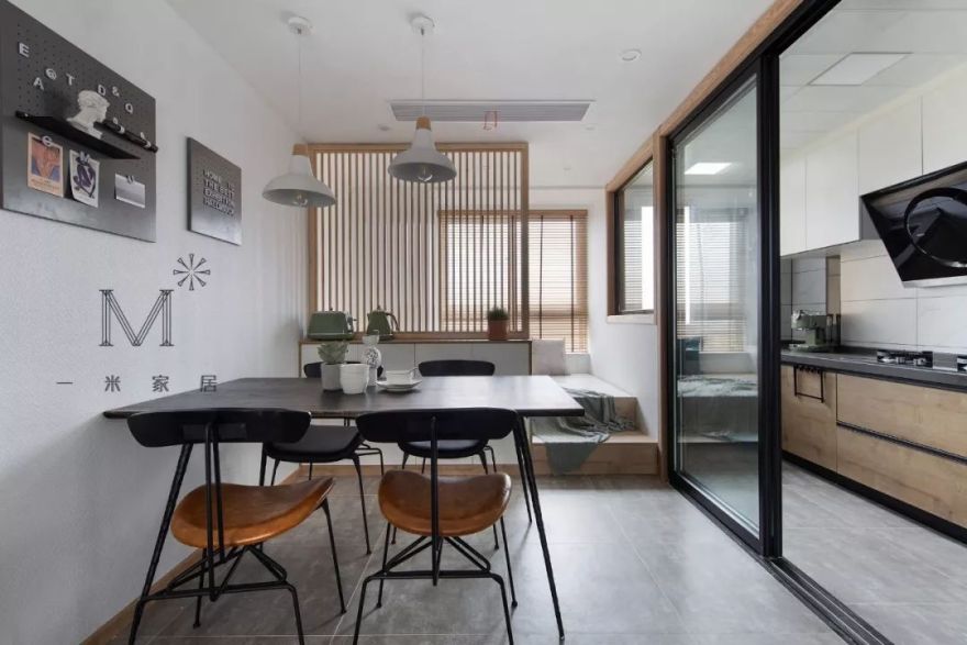 90m²现代北欧小三房,打造小怪兽主题趣味儿童房-28