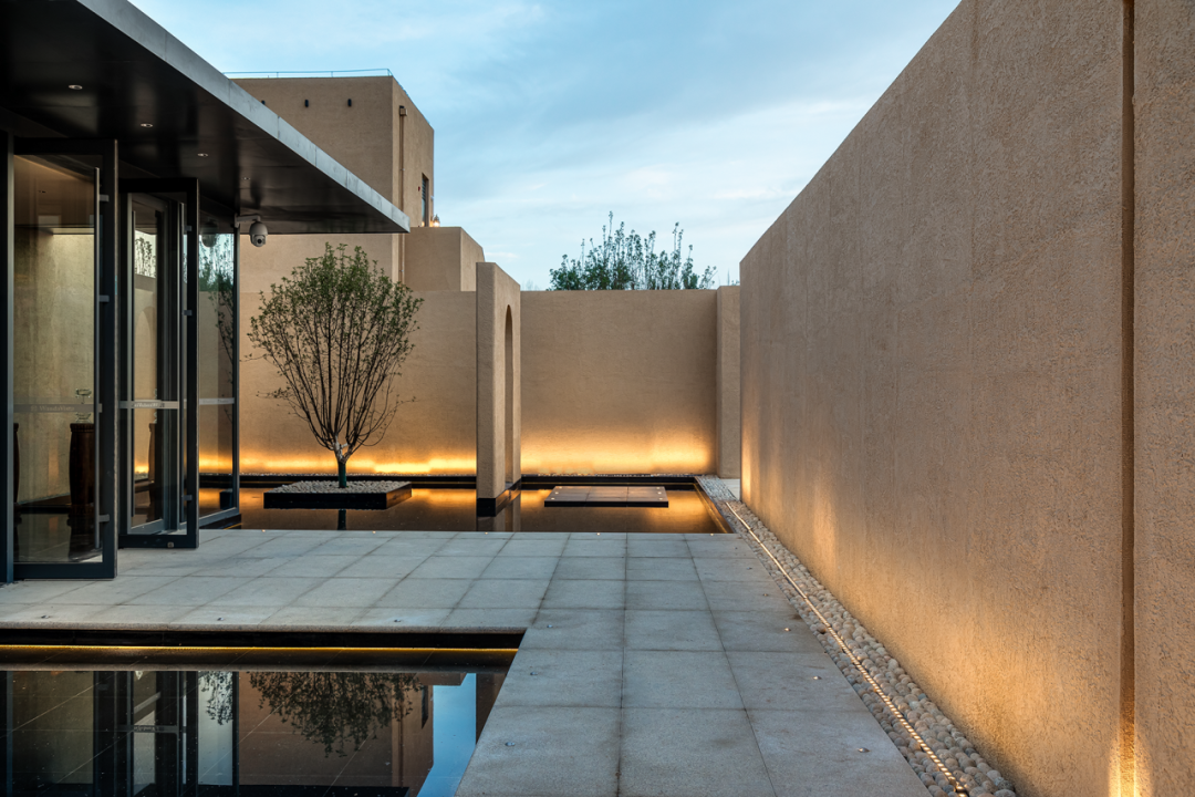 敦煌敢曼万达文华酒店丨中国酒泉丨方案设计为万达酒店设计研究院,施工图为腾远设计-17