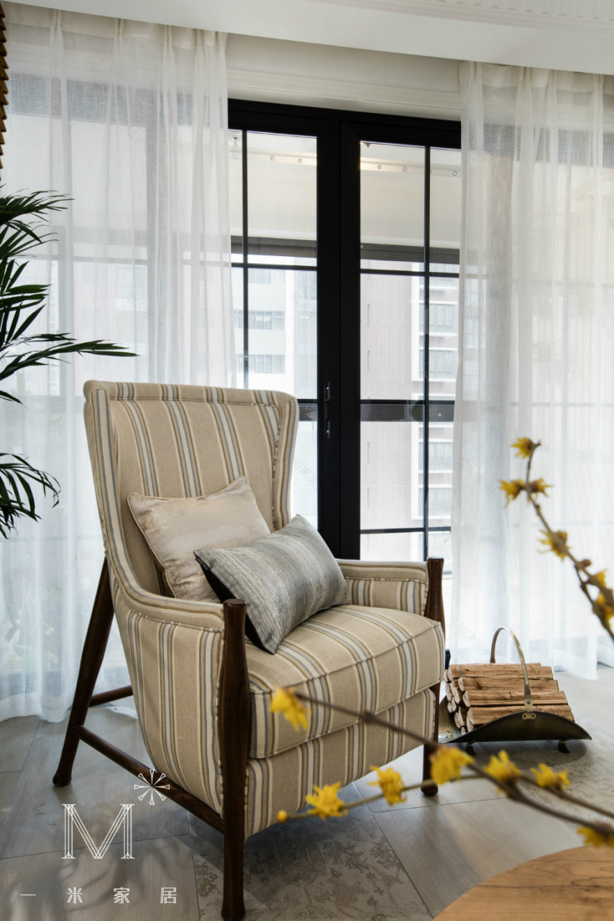 常州星河国际 143㎡美式公寓 | 北欧元素融入的柔美空间-8