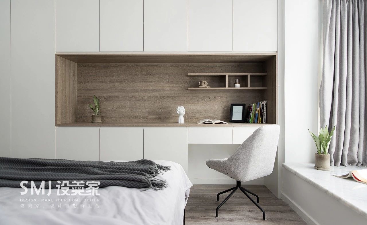 150㎡极简家居，阳光书房、一体化餐厨，打造舒适生活空间-50