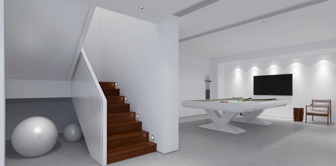 上海双拼别墅设计 | 负一层到三层，打造多元生活空间-8