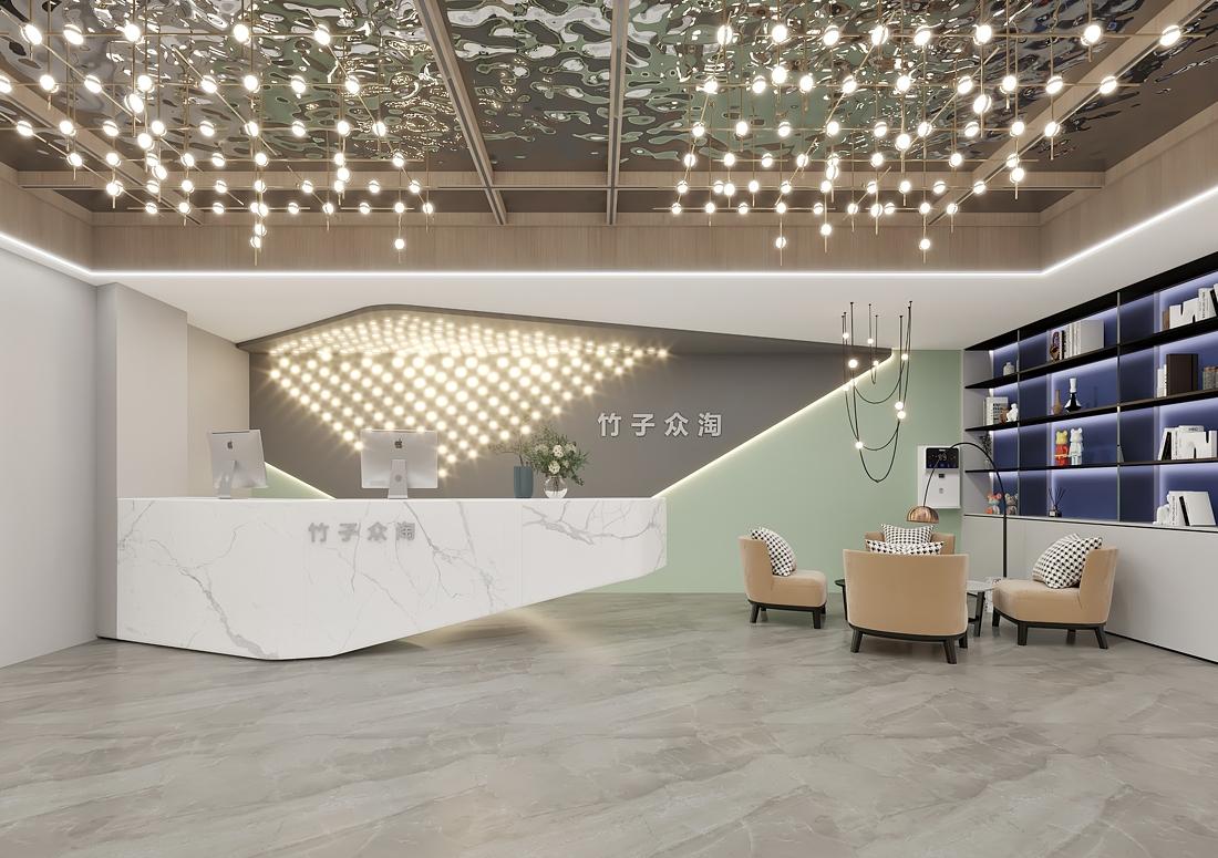 义乌中福广场29层竹子众淘办公室-8