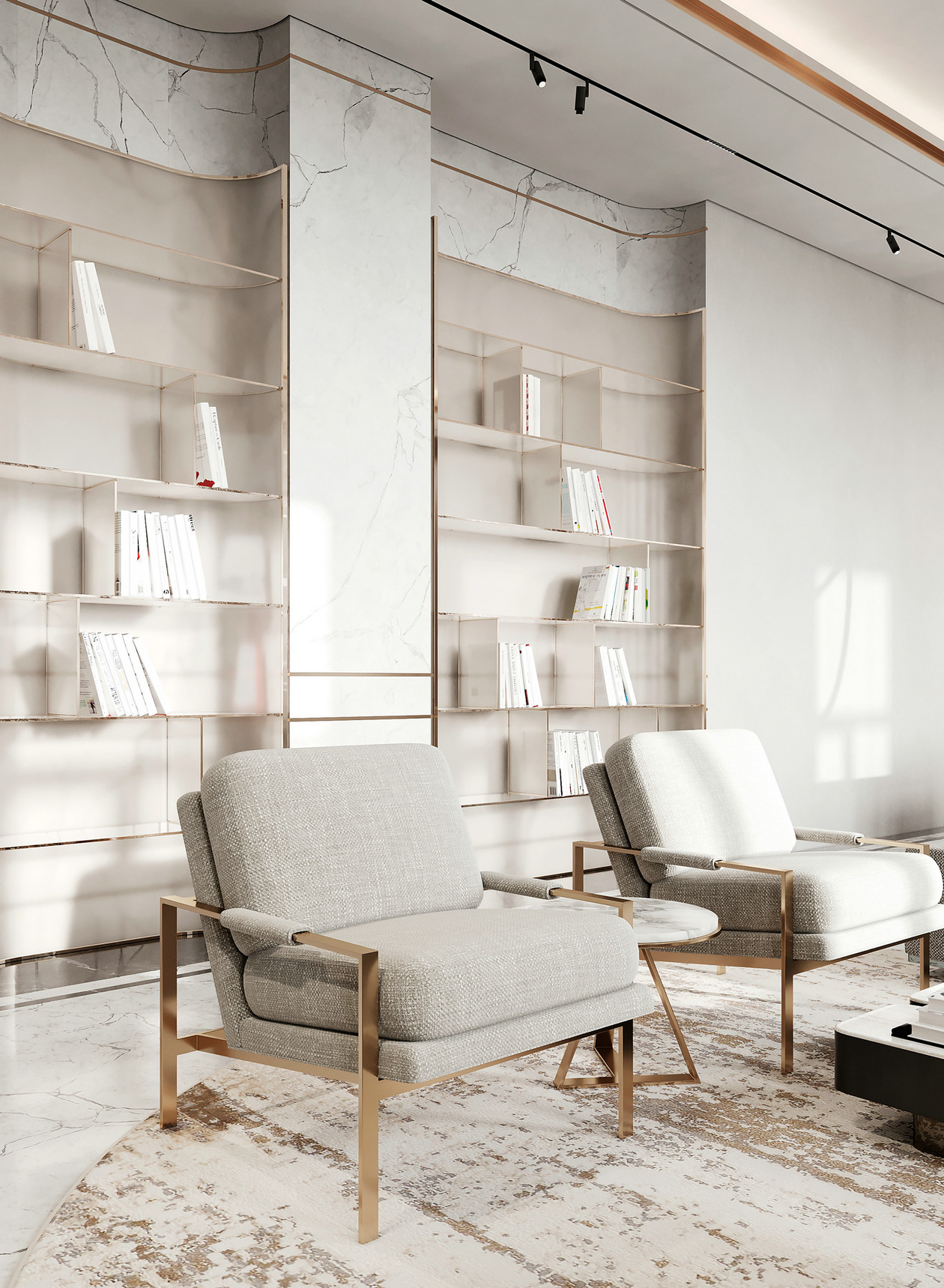 高级灰色系住宅设计 凝结时光的美，塑造高雅生活-6