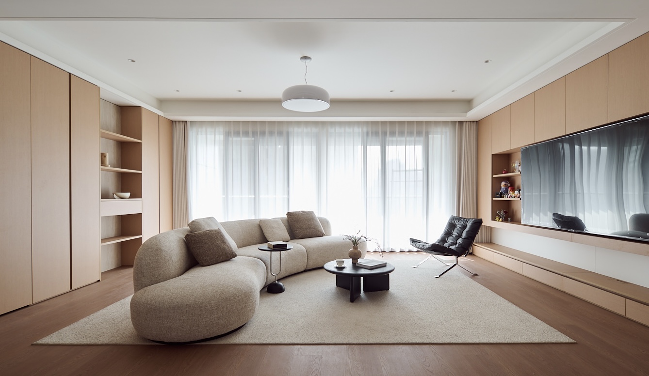 165㎡锦绣公馆精装房改造丨陌上设计-2