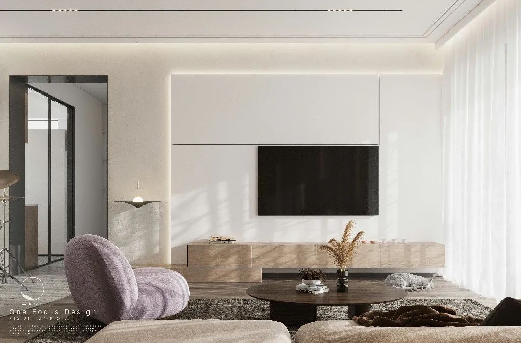 金域蓝湾音乐家空间，原木色打造轻盈氛围-17