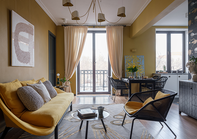 设计师Татьяна Минина自住房改造丨Бюро «Minina Design»-2