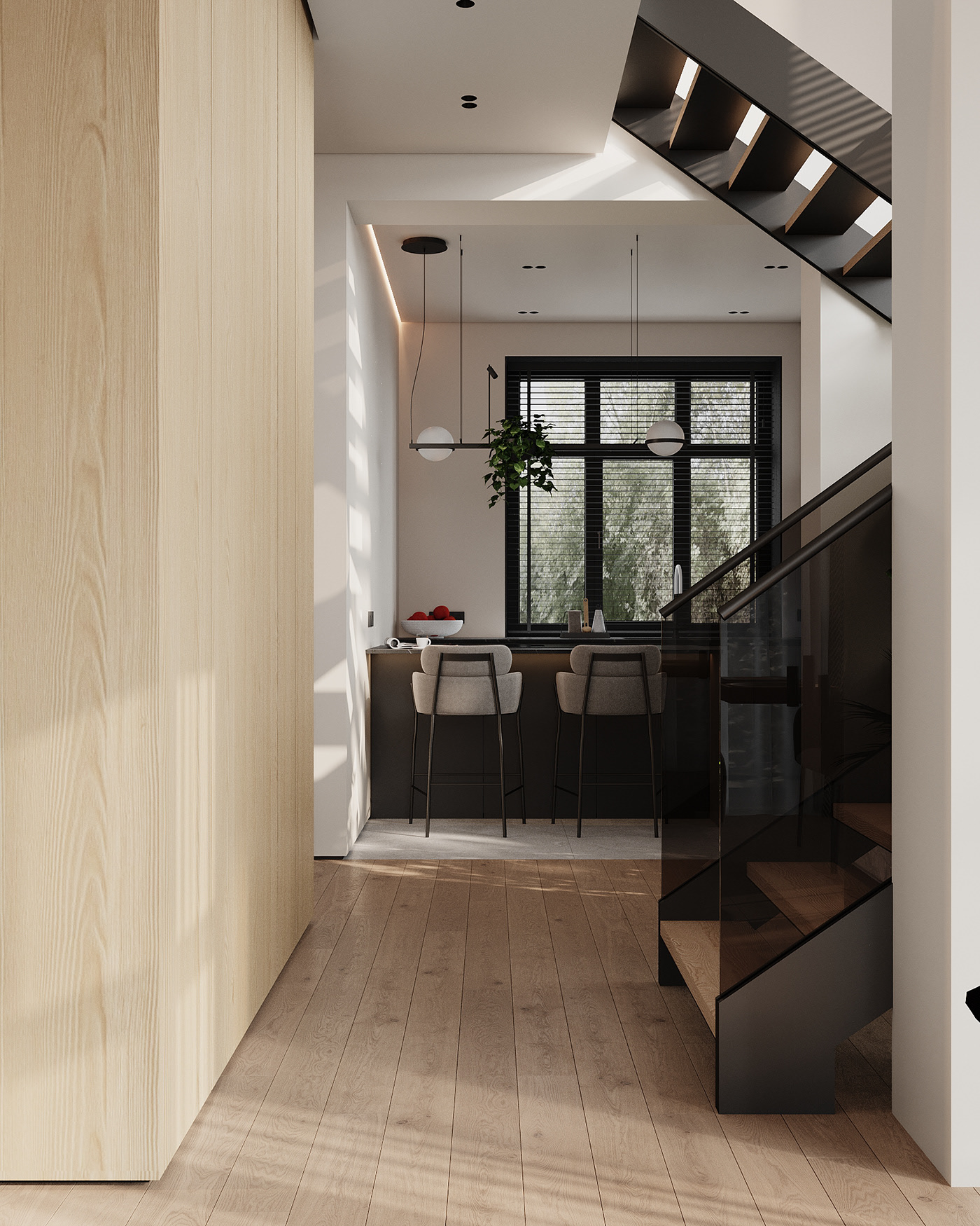 咖色空间 经典高级的设计！-7