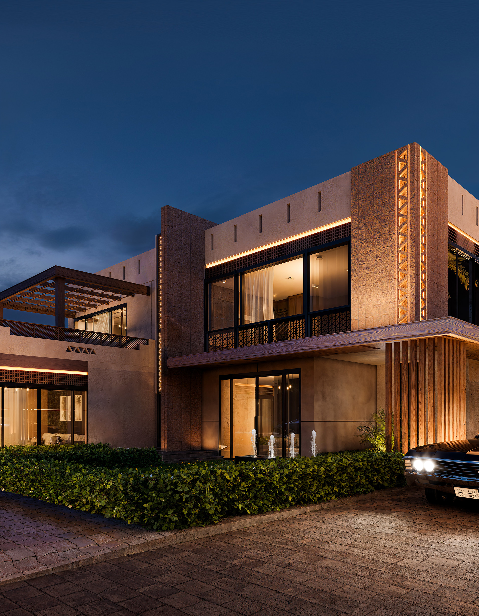 Najdi Villa 自建别墅-3