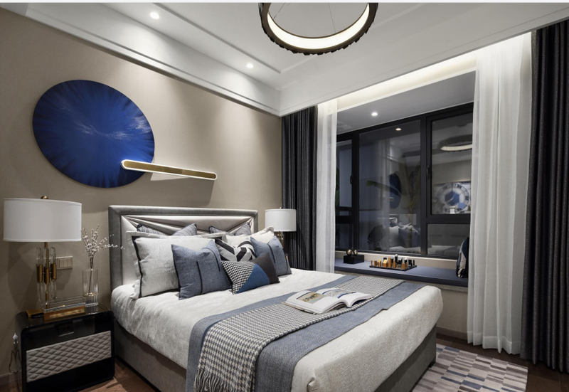 肇庆世茂滨江壹号样板间设计 | 空谷茗悠，知味赏韵-108