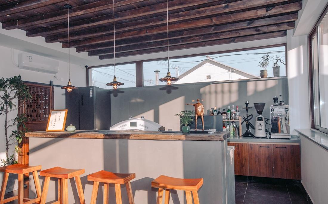 吉他琴箱舞台民宿·辣锅小院-3