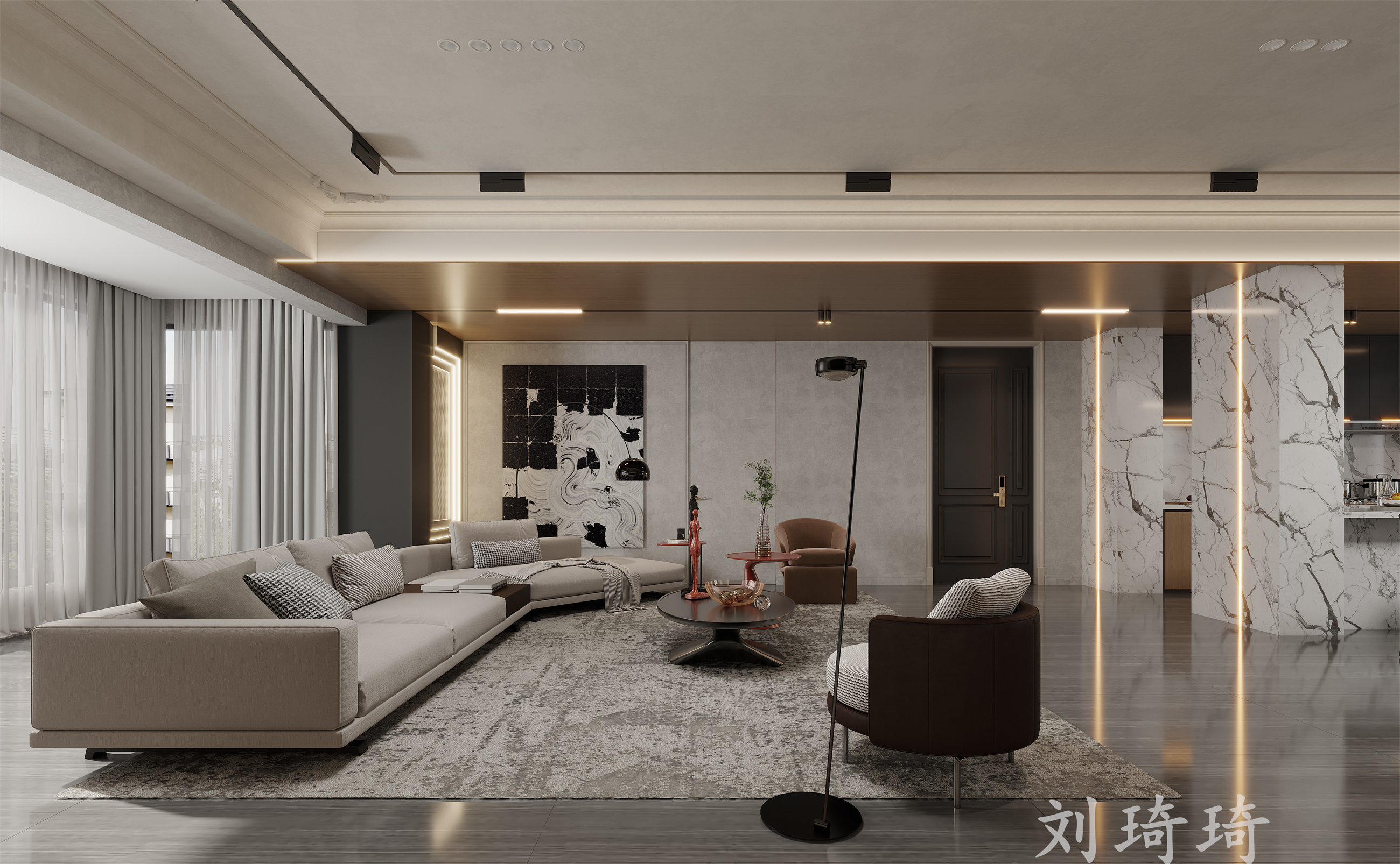 现代|干净细腻，简约而不简单-6