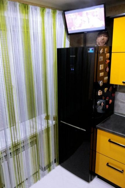 实用“金丝雀”厨房（Хрущевка住宅内）-10