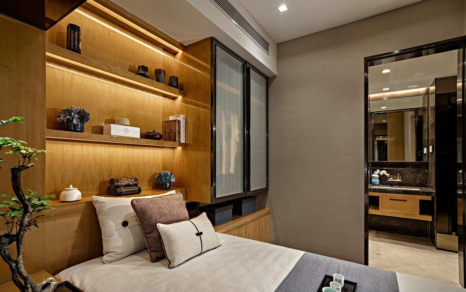 现代中式风格的魅力演绎——洪德成设计顾问(香港)有限公司-7