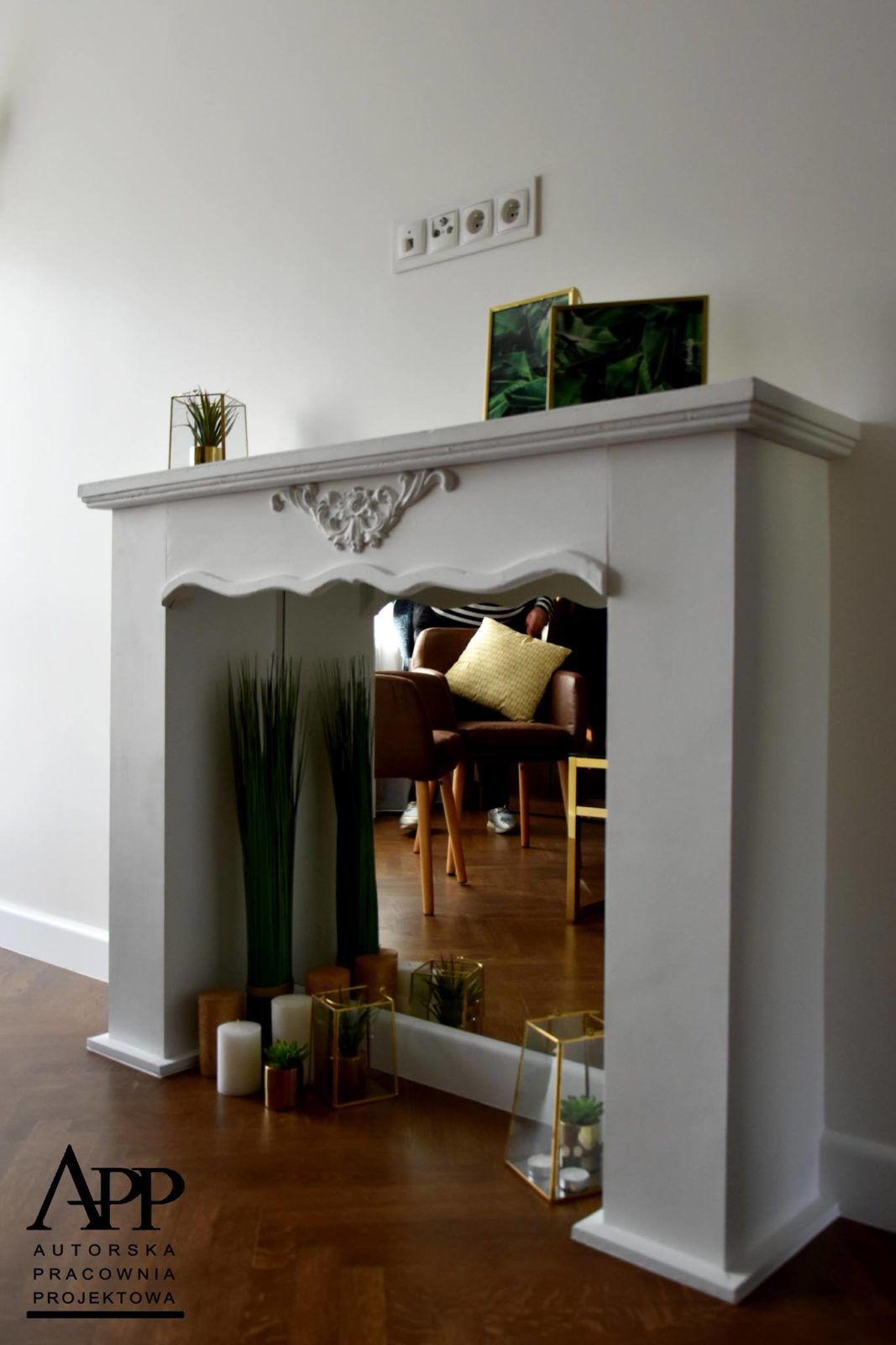 受新艺术风格启发的公寓室内布置丨波兰华沙丨Beata Linek设计工作室-7