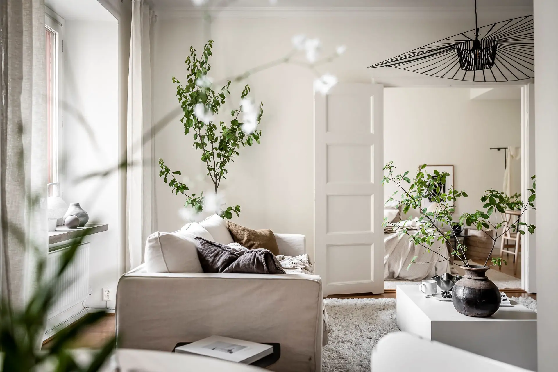 瑞典公寓绿色植物装饰设计-8