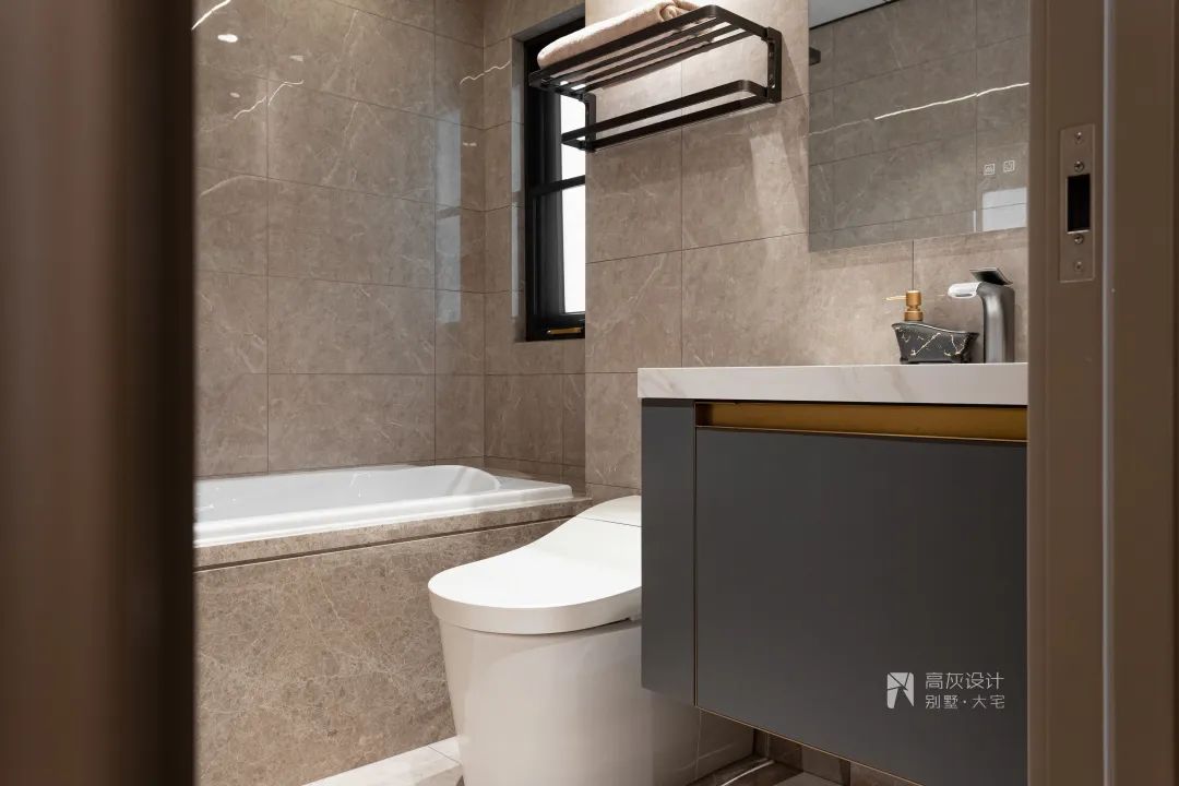 美式轻奢浪漫空间设计丨高灰空间设计-39