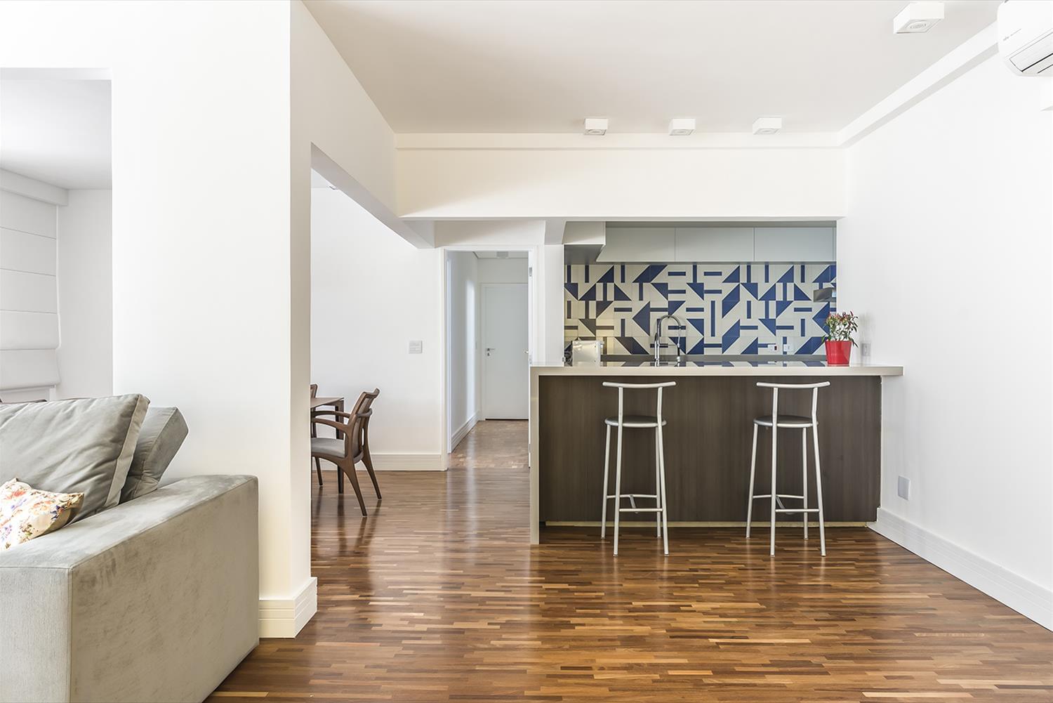 巴西圣保罗 Apartamento Perdizes 278 公寓 | 木质与白色的诗意融合-7