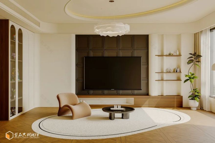 磐石设计|复古情调叠加现代审美创造惬意的生活片场-68