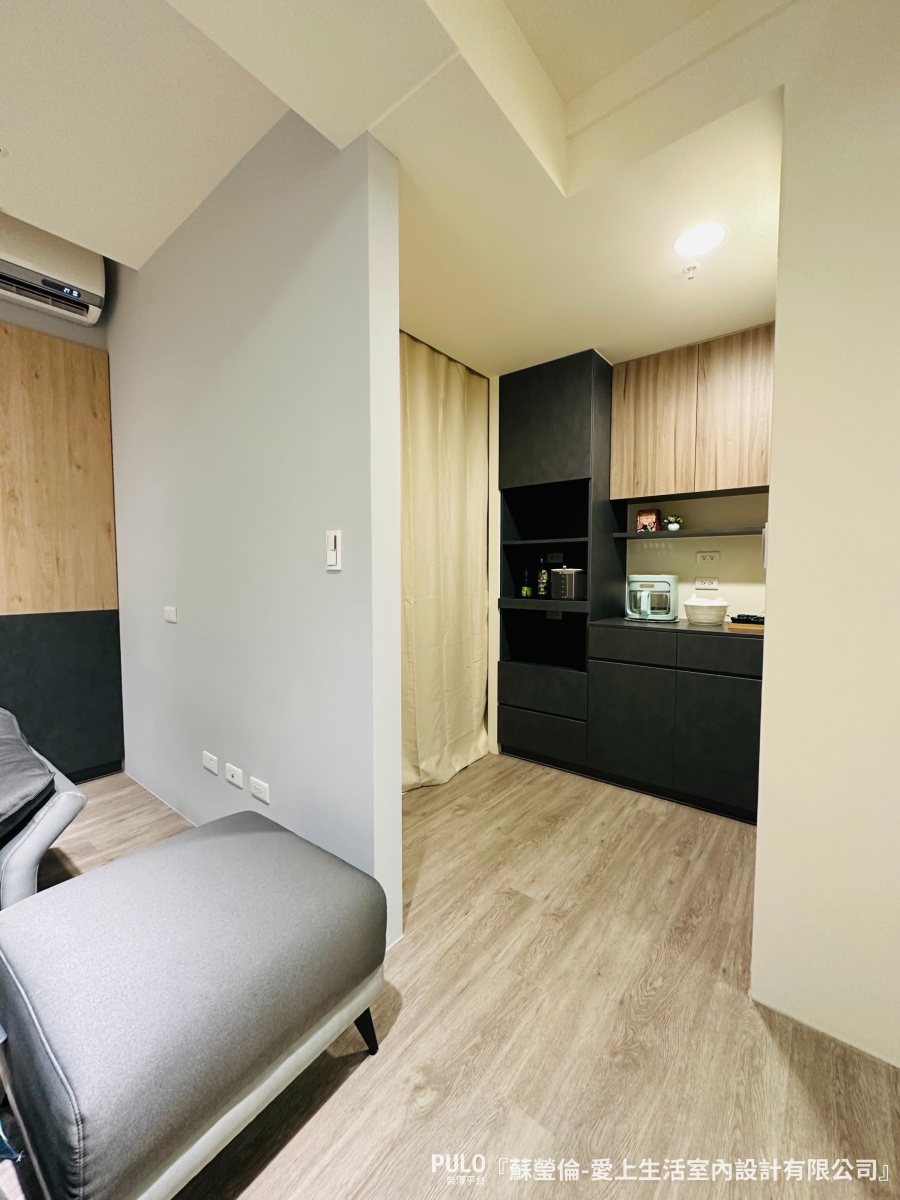 高雄15坪小宅装潢设计丨中国高雄丨愛上生活室內設計有限公司-37