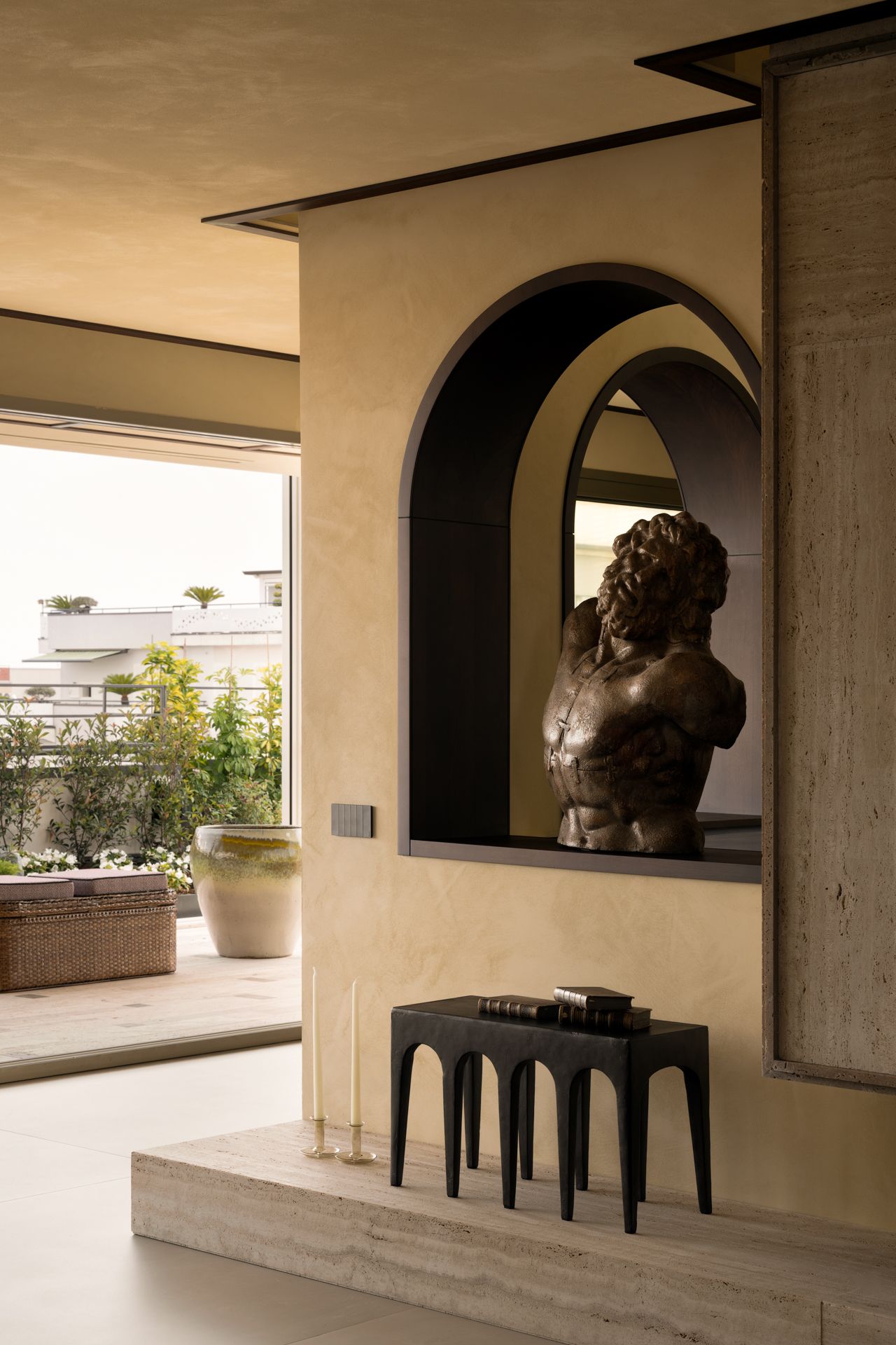 那不勒斯具有民族魅力的顶层公寓丨意大利那不勒斯丨Aureum40 studio-7