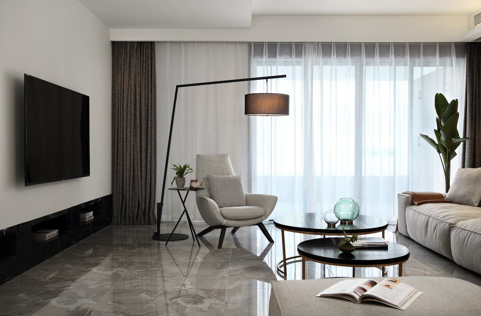 “且共从容 ”——南京200㎡现代感家装  北岩设计-8