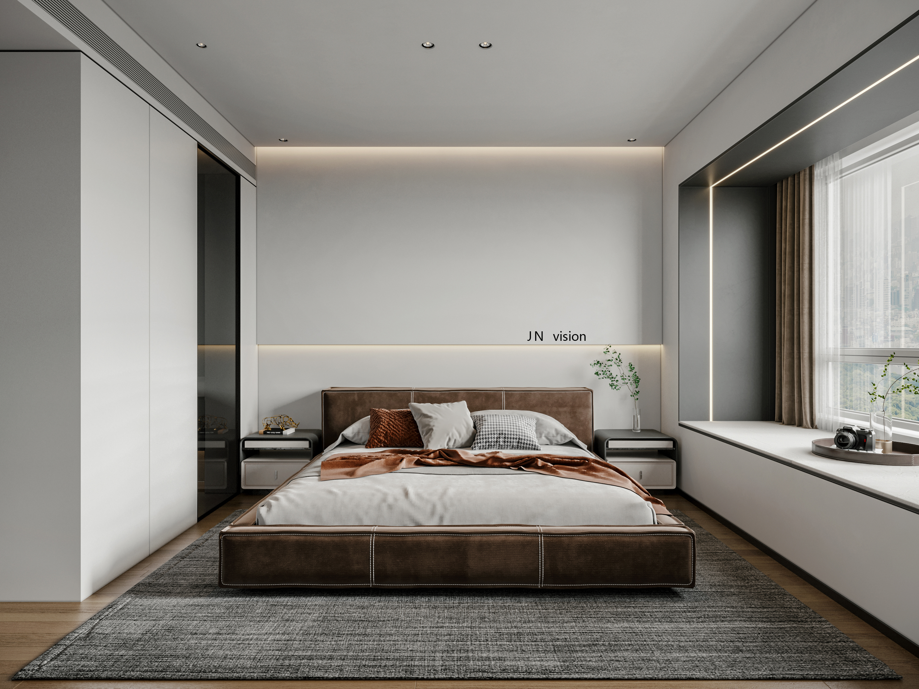 现代简约别墅设计-12