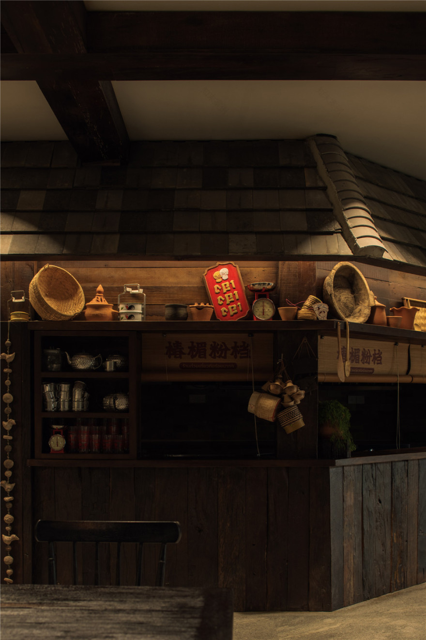 椿楣粉档丨中国西双版纳丨FUNS方糖空间设计顾问-53