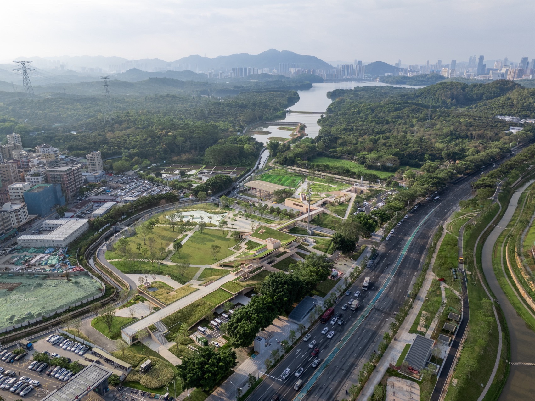 深圳市南山区环西丽湖绿道白芒拓印空间节点设计丨中国深圳丨同济大学建筑设计研究院原作设计工作室等多家-11