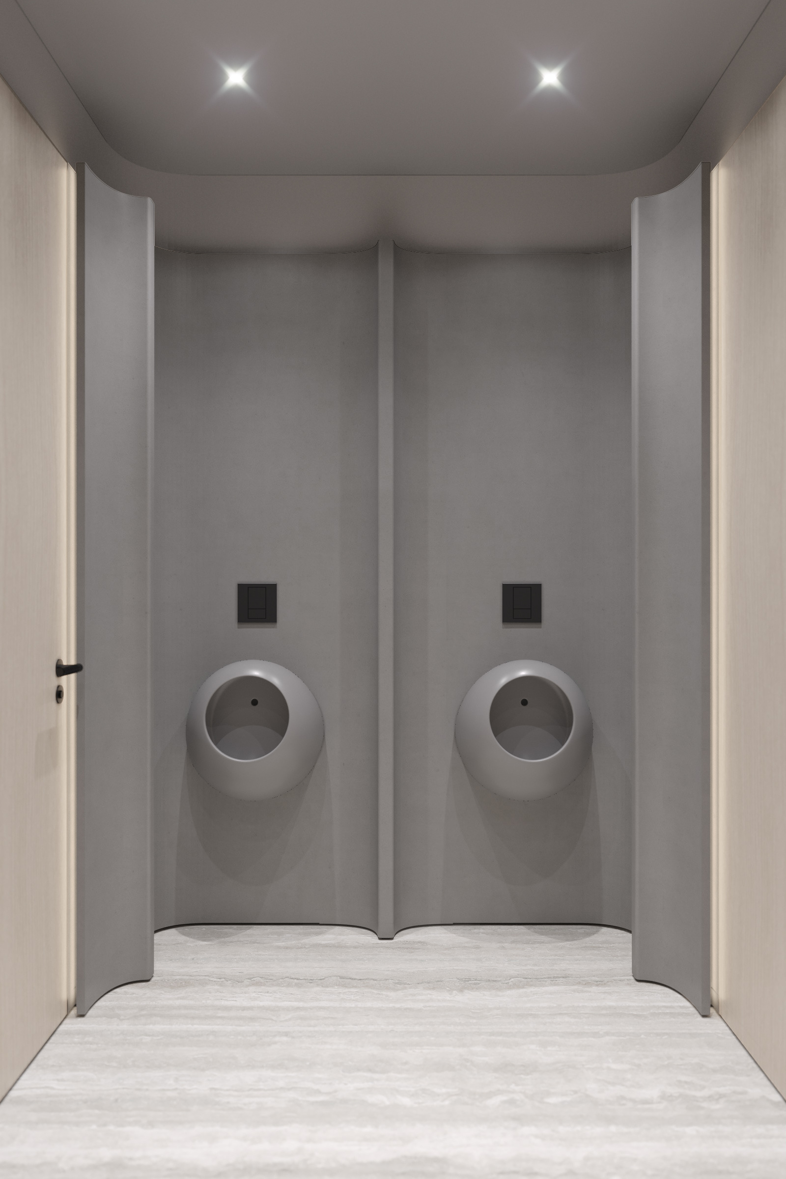 莫斯科办公室洗手间设计丨俄罗斯莫斯科丨Elena Solianik-11