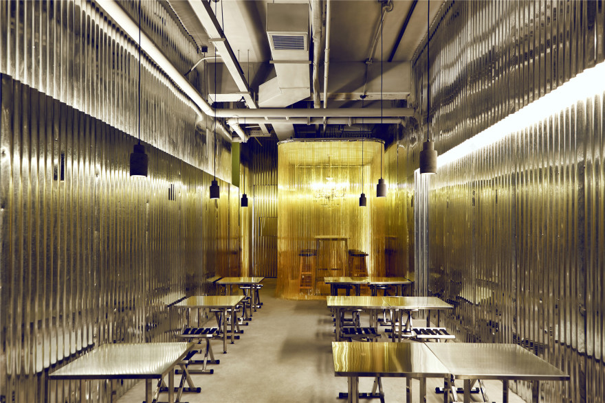 52㎡超低成本潮爆串吧设计-13