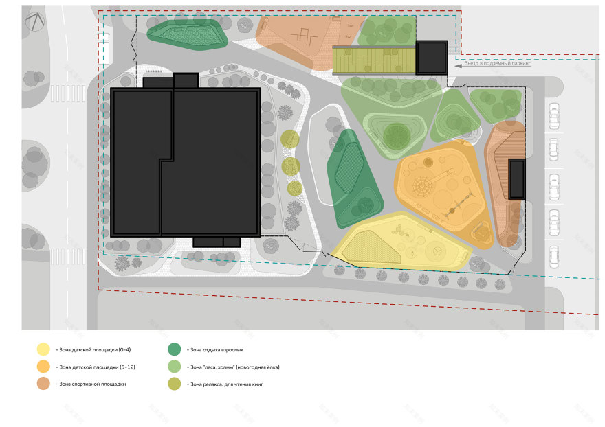 ЖК Шервуд小区环境整治丨俄罗斯巴尔瑙尔丨未明确体现-5