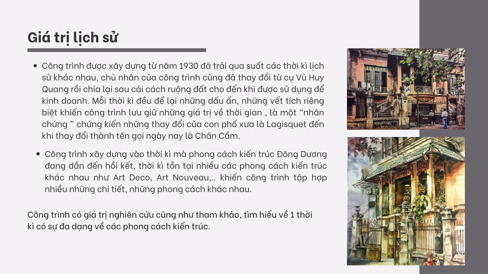 Nghiên cứu bảo tồn Biệt thự số 8 Chân Cầm-48