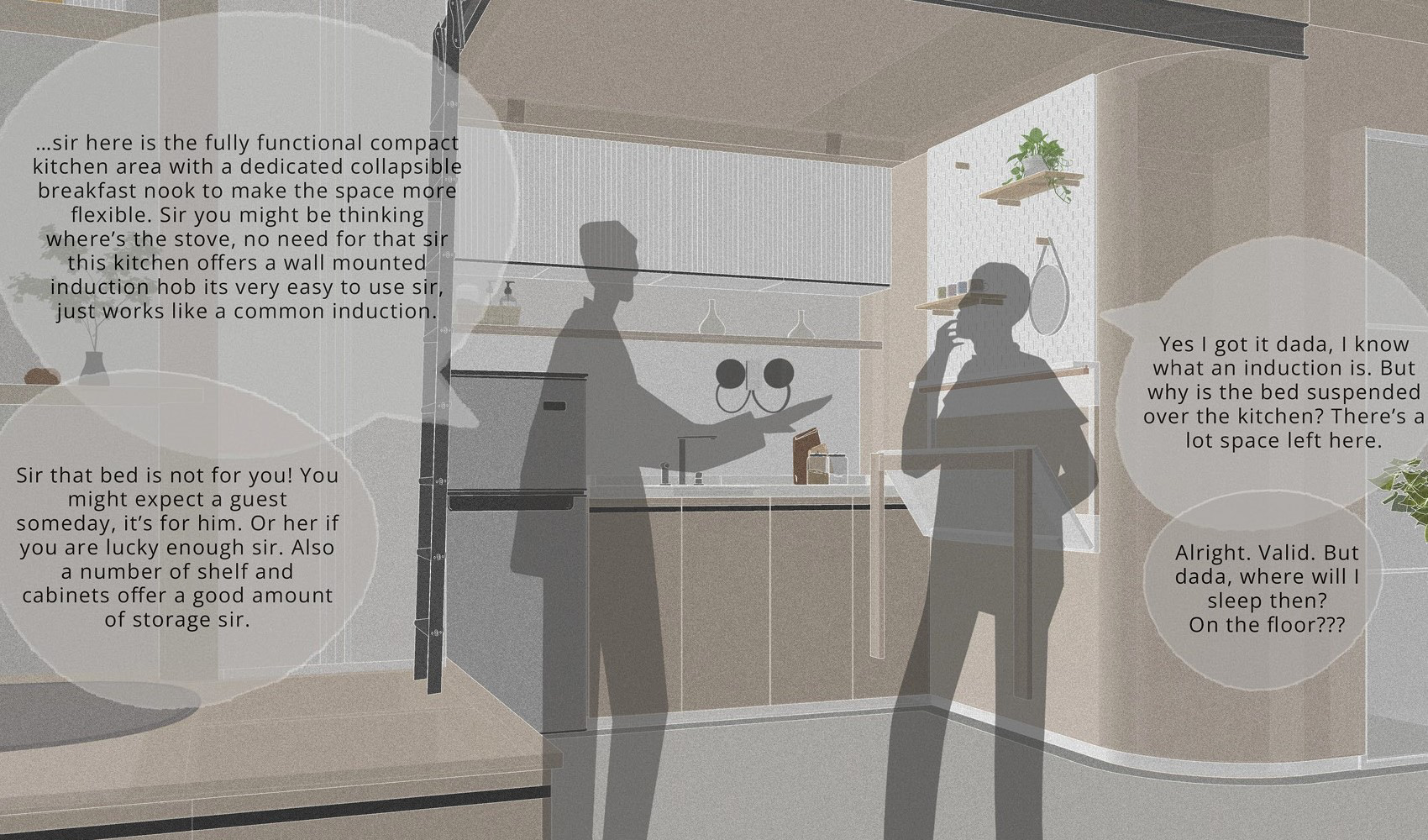 一字型单身公寓室内设计-28