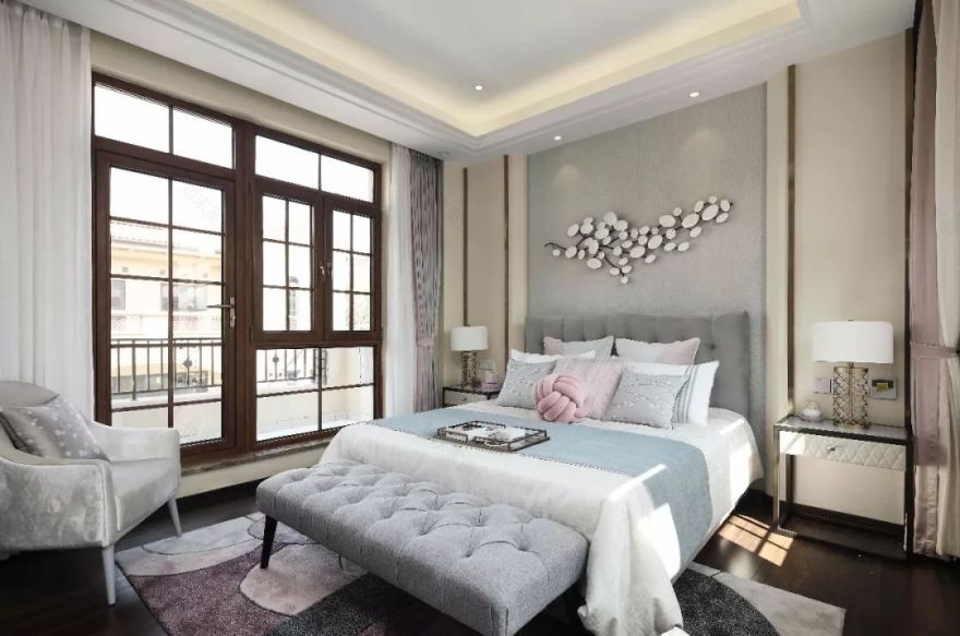 光明御品样板间 | 浪漫音符赋予空间轻灵魅力-68