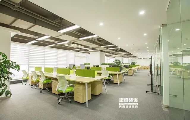 康盛装饰┃1500㎡极简办公空间本•色，打造科技与艺术的人文价值-60