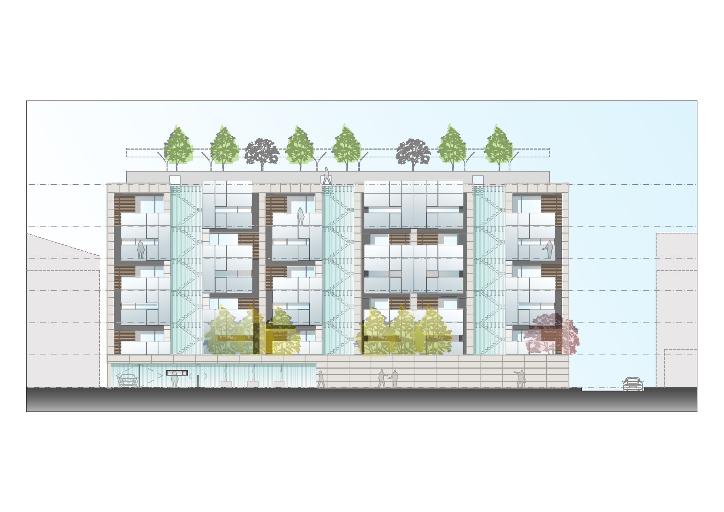 Mintsu Rd. Residence Taipei. Completed 2014-8