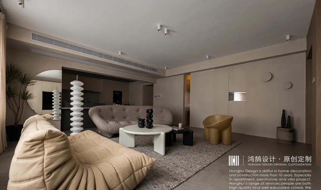 120 平米侘寂风暖居丨中国芜湖丨芜湖鸿鹄设计-11