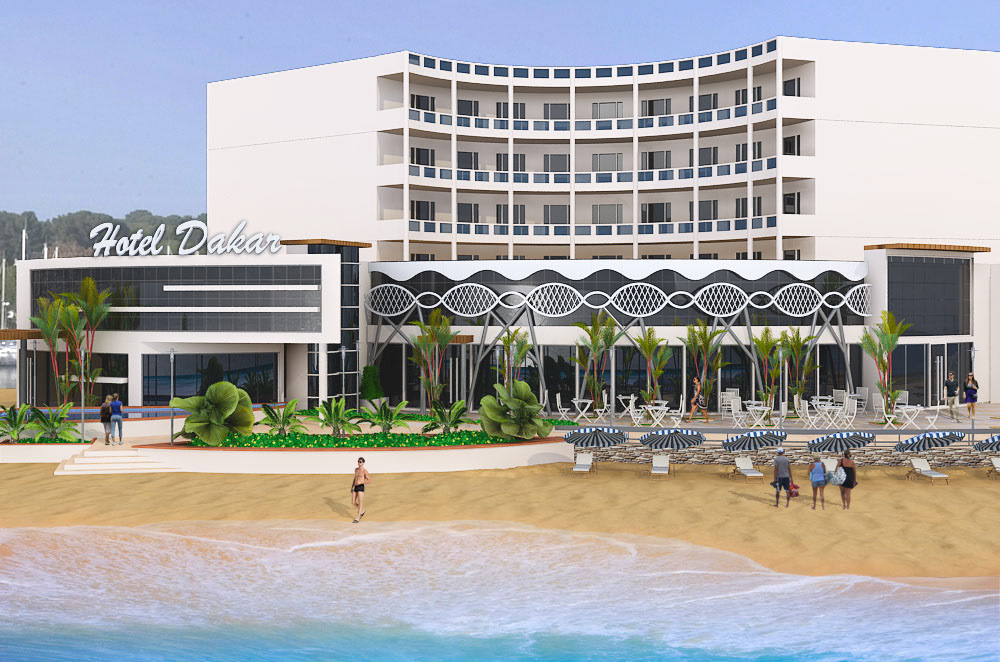 Anastasiya Gushchina丨公寓建筑丨3D Architecture rendering-6