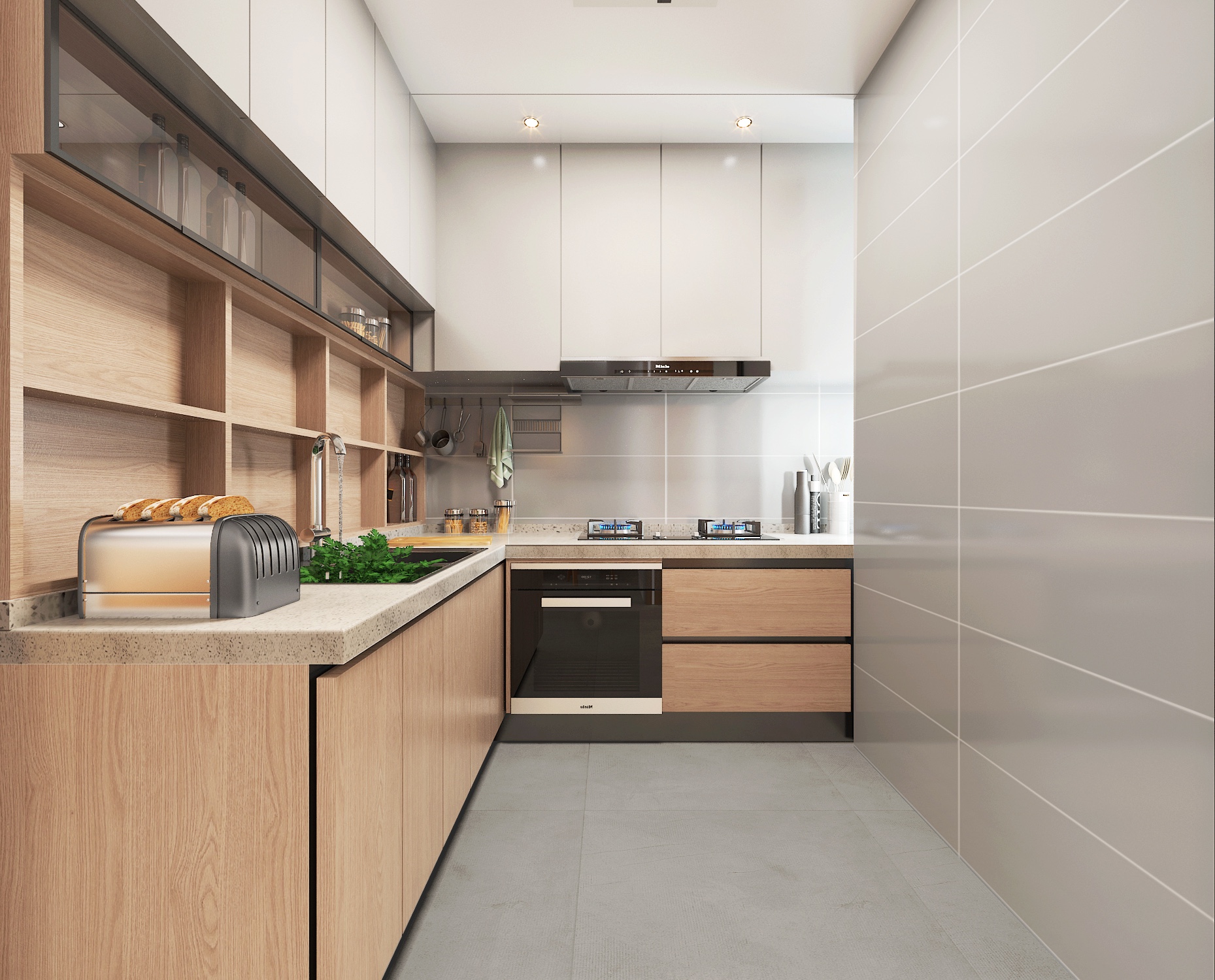 深圳如愿全案设计：布吉可园104㎡，原木质感暖人心-1