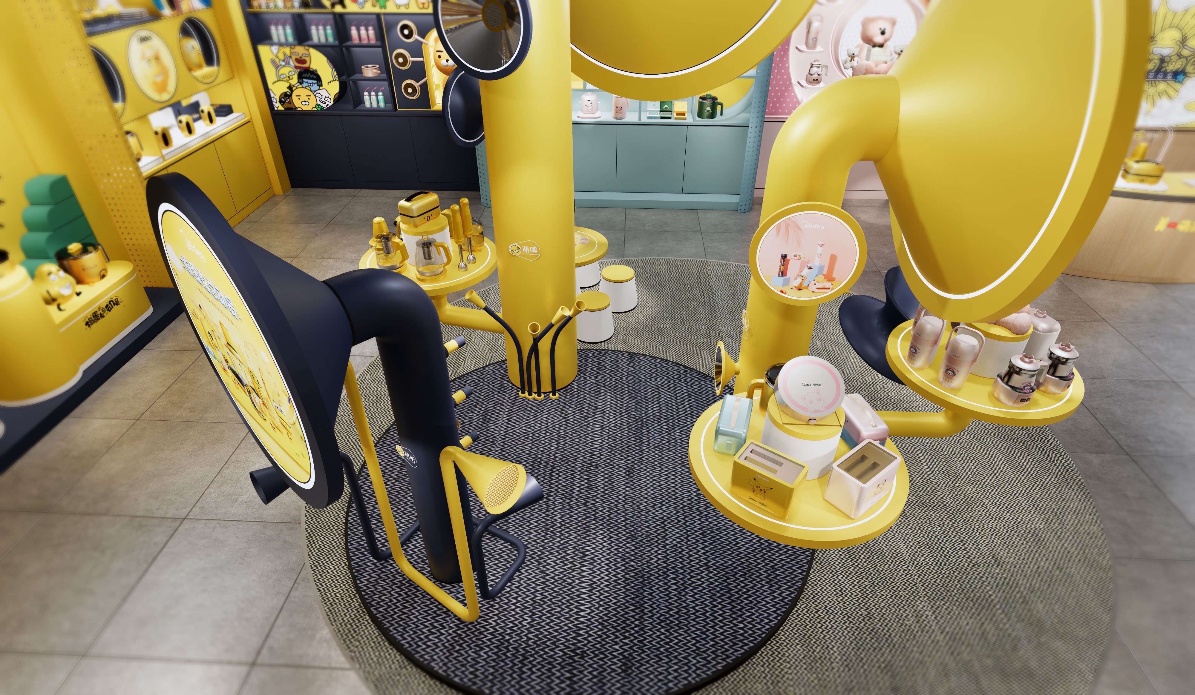 美的萌潮体验店丨中国山东丨店与面（广州）创意设计有限公司-20
