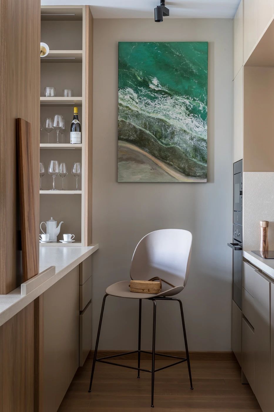 76㎡三人住传统雅致空间设计丨Anastasia Rykova 和 Anna Denisova-9