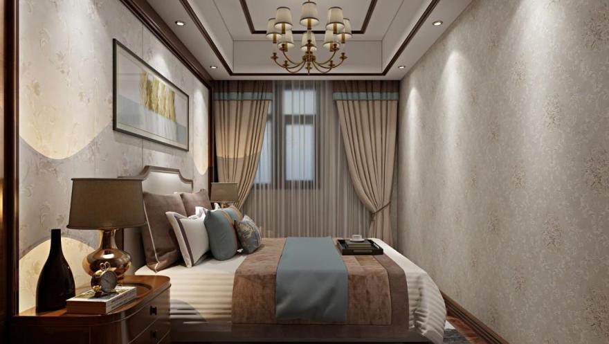 吉首市溶江小区壹号复式楼美式风格-22