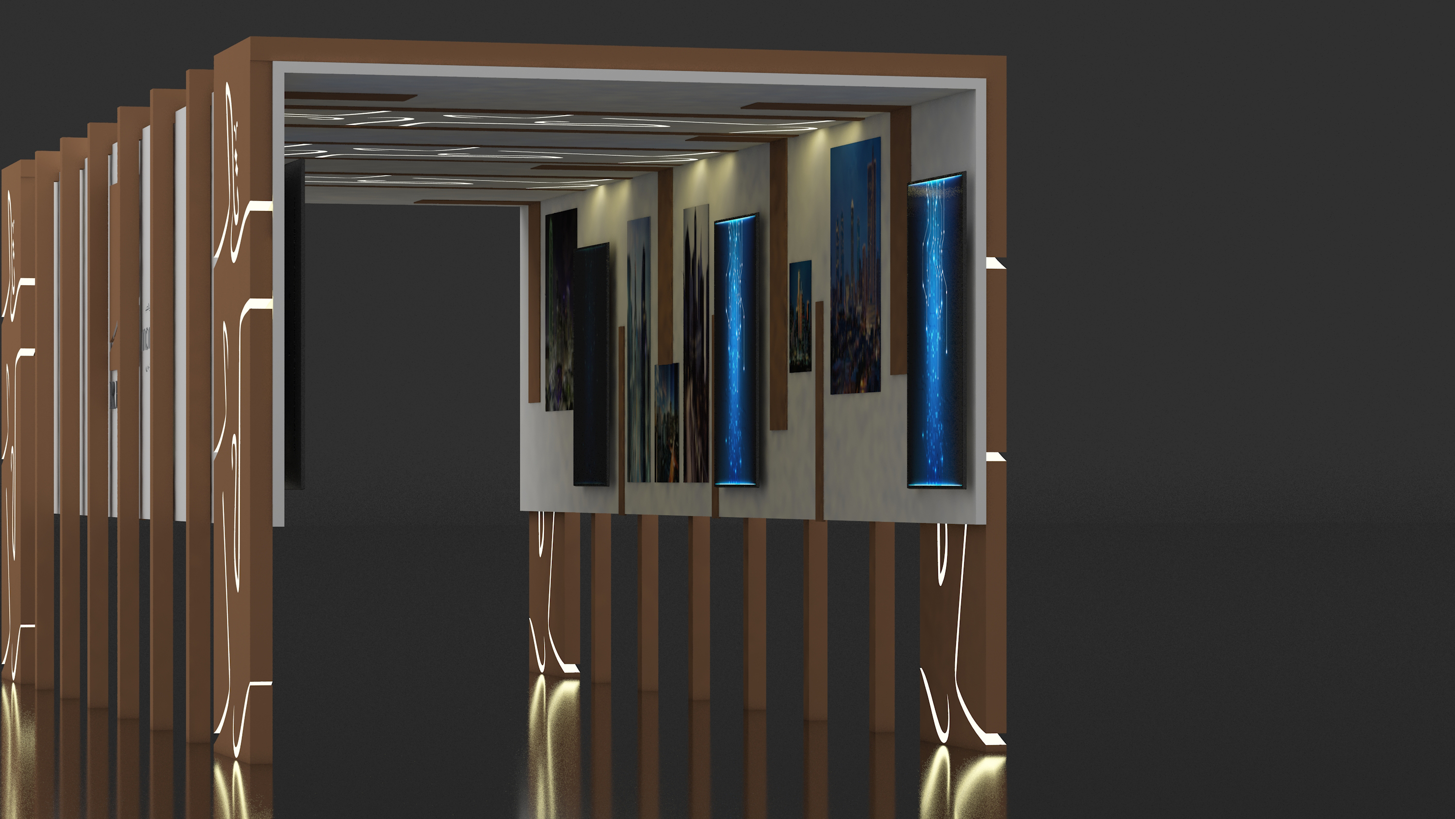 retal event (gate - tunnel - direction sign )-6