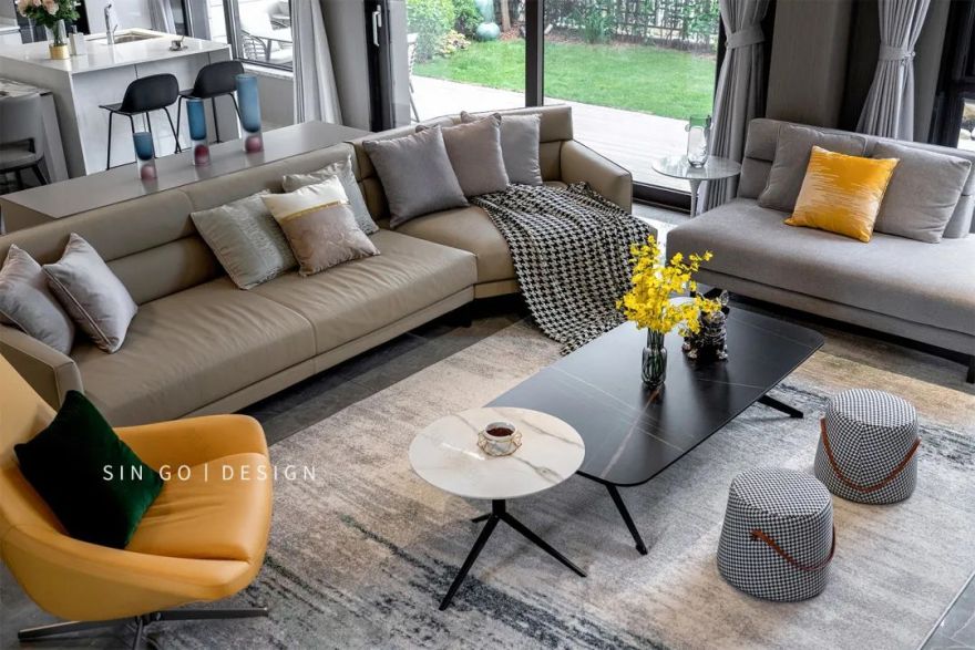 现代简约 420㎡别墅设计丨中国上海丨刘时洋-10