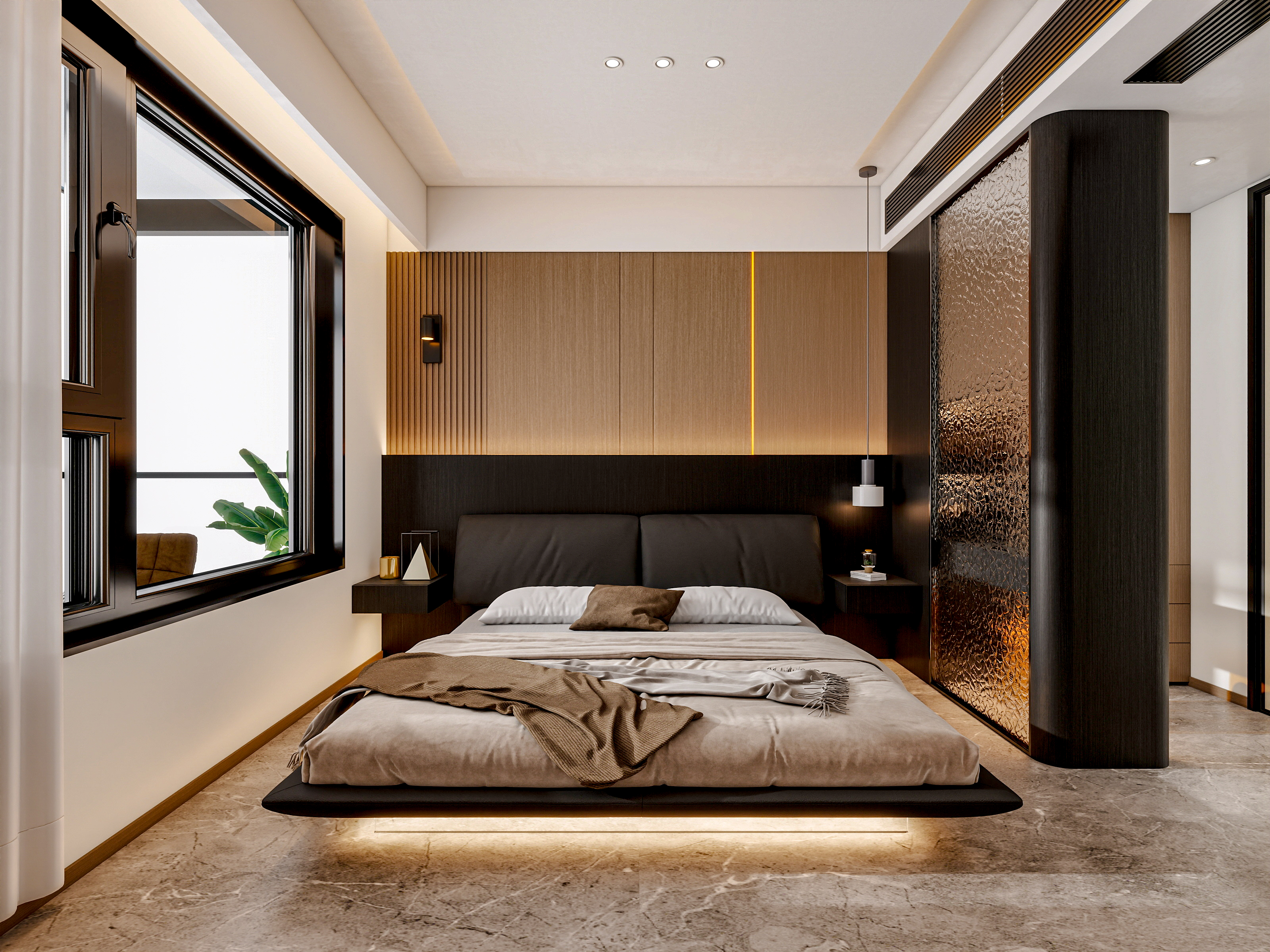 四川成都锦粼湖院二期（118平方意式极简三居室）-33