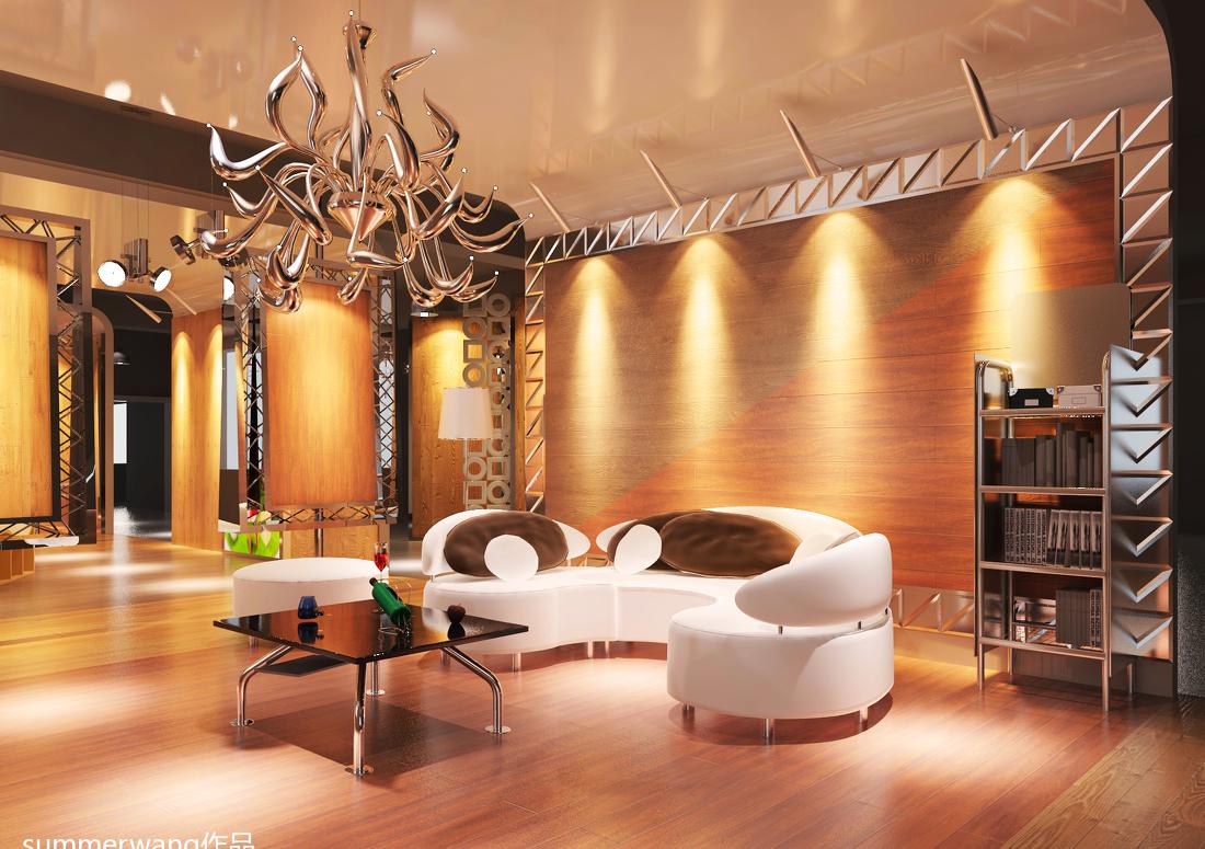 
嘉业地板办公楼展厅项目 -8