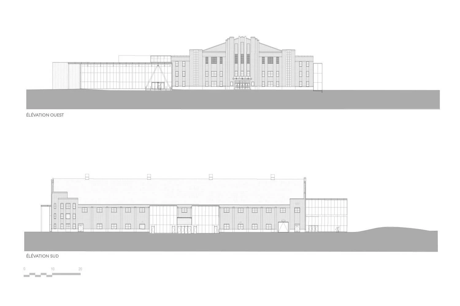 凡尔登礼堂丨CanadaMontreal丨Les Architectes FABG-32
