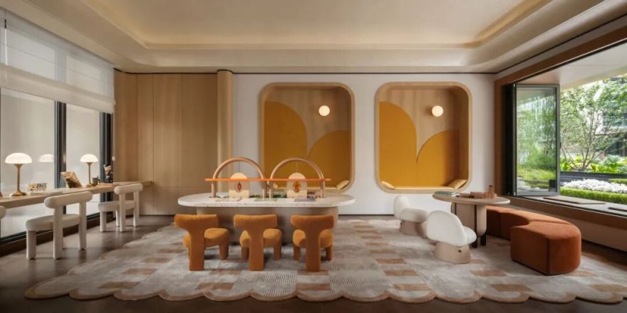 首发·AKASA万界设计x界外创意丨绿城宇诚·丽澜轩,流动的都市岛屿-28