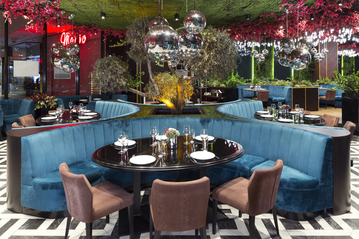 梦幻森林中的摇滚盛宴·Studio Idea 打造极致感官体验的 Mr· Pizza Original-6